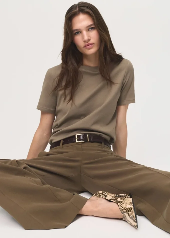 Bawełniana koszulka z krótkim rękawem Bawełniana koszulka z krótkim rękawem