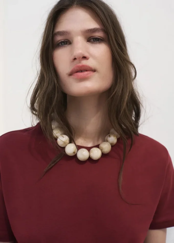 Bawełniana koszulka z krótkim rękawem Bawełniana koszulka z krótkim rękawem