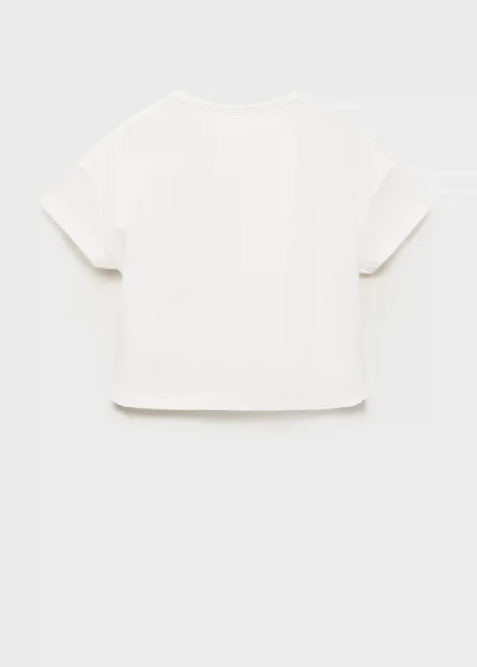 Bawełniana koszulka z węzłem Bawełniana koszulka z węzłem