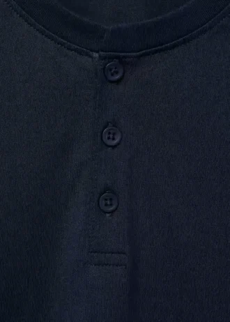 Bawełniana koszulka zapinana na guziki