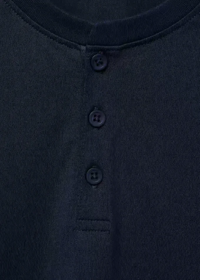 Bawełniana koszulka zapinana na guziki Bawełniana koszulka zapinana na guziki