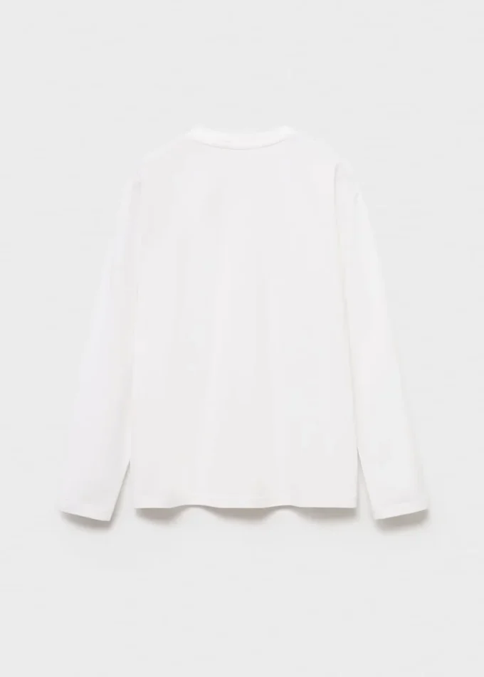 Bawełniana koszulka zapinana na guziki Bawełniana koszulka zapinana na guziki