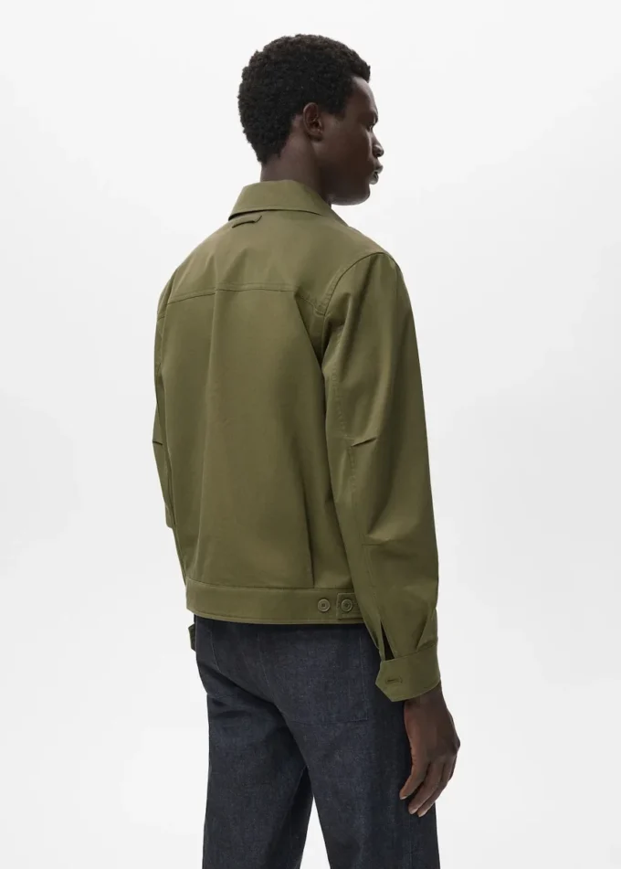 Bawełniana kurtka z kieszeniami Bawełniana kurtka z kieszeniami