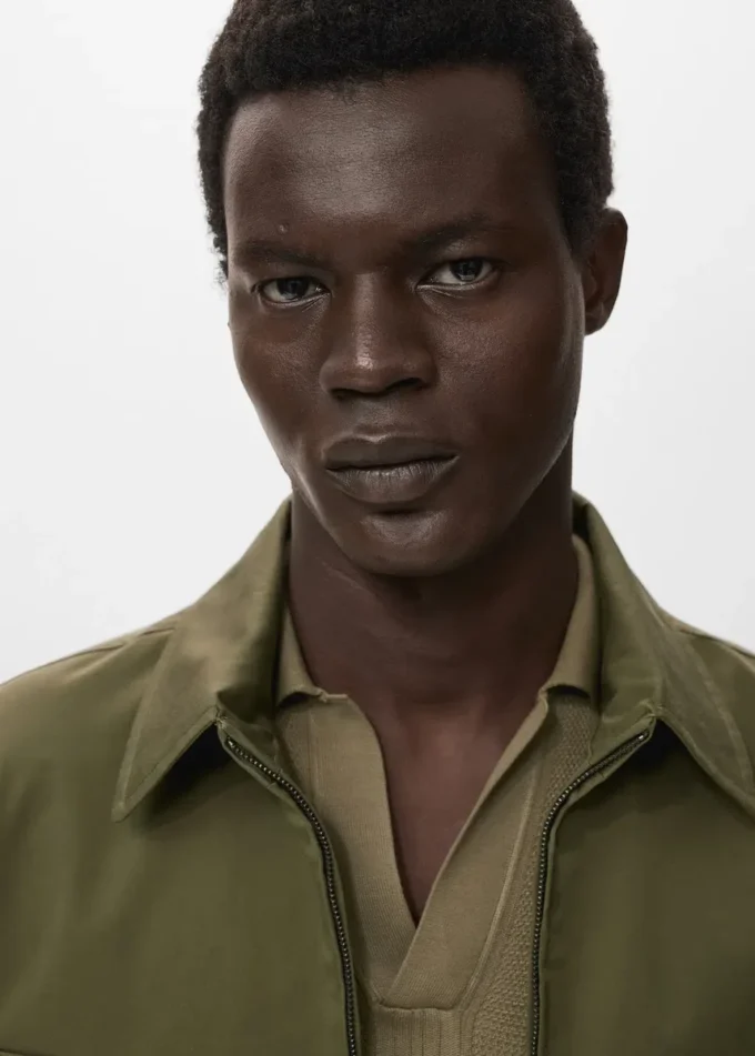 Bawełniana kurtka z kieszeniami Bawełniana kurtka z kieszeniami