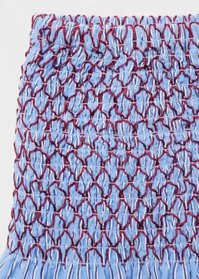 Bawełniana spódnica w paski