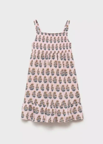 Bawełniana sukienka w kwiaty