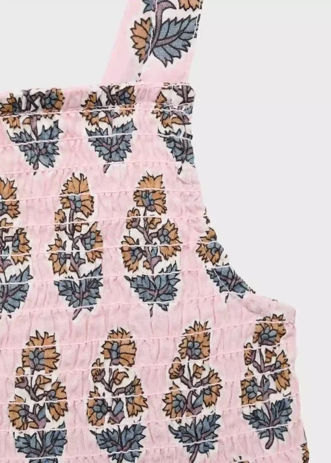 Bawełniana sukienka w kwiaty