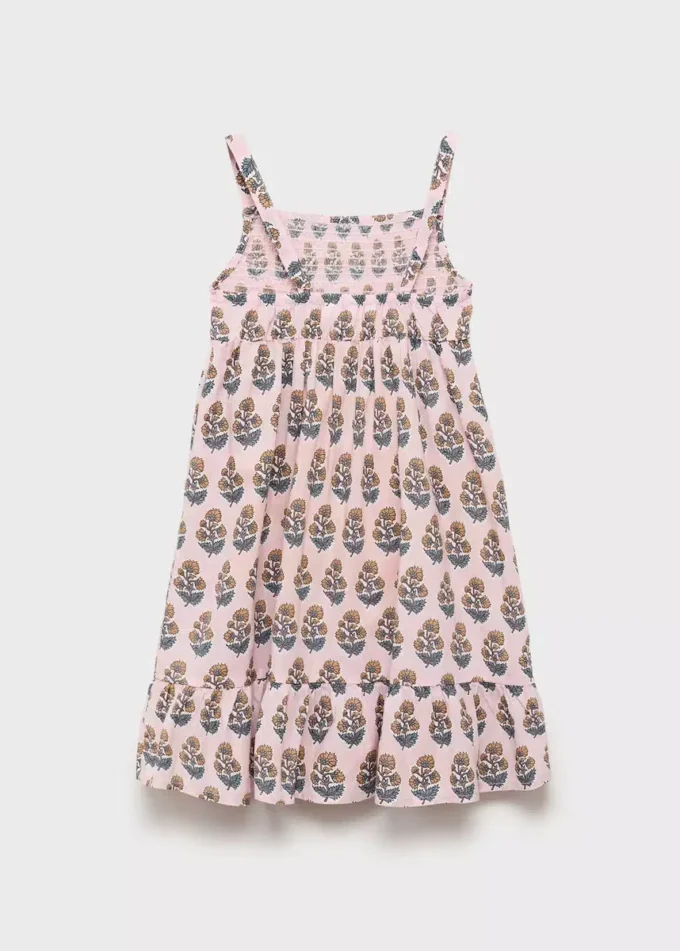 Bawełniana sukienka w kwiaty