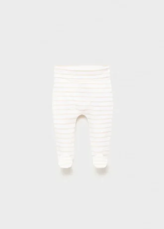 Bawełniane legginsy w paski