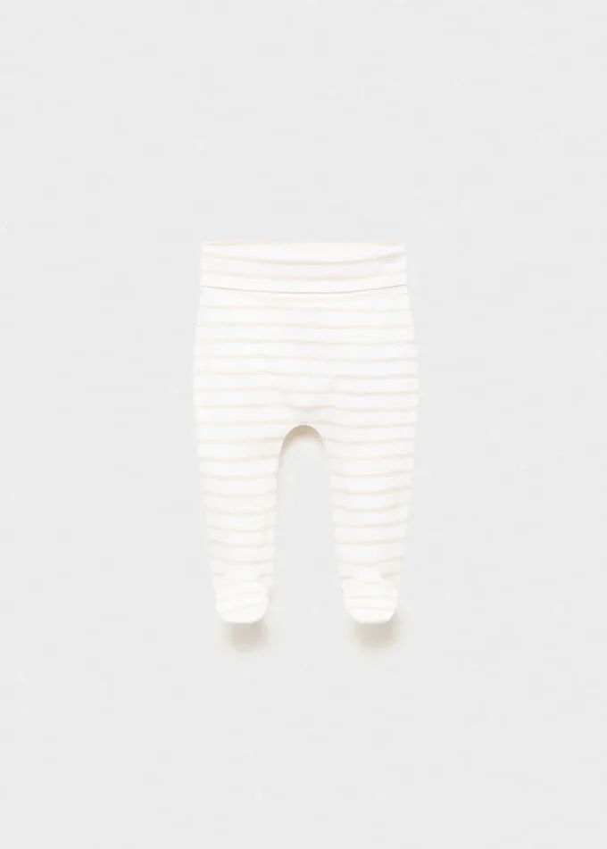 Bawełniane legginsy w paski Bawełniane legginsy w paski