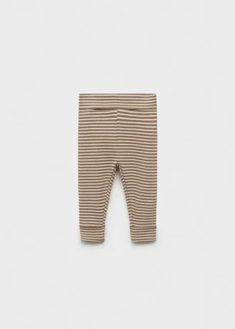 Bawełniane legginsy w paski