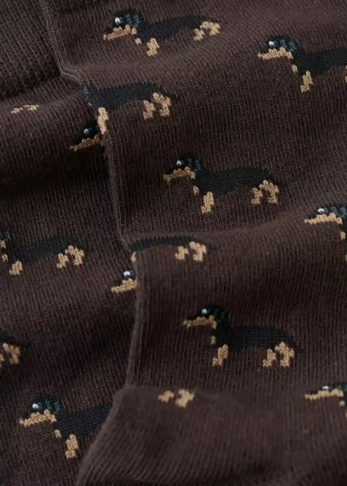 Bawełniane skarpetki z nadrukiem psów