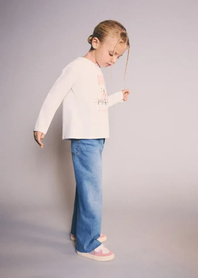 Bawełniane spódnico-spodnie jeansowe Bawełniane spódnico-spodnie jeansowe