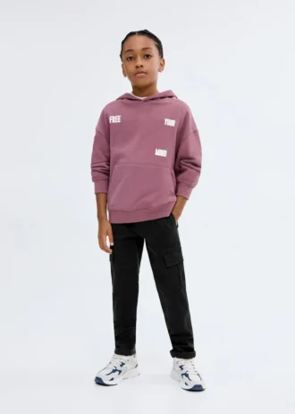 Bawełniane spodnie cargo