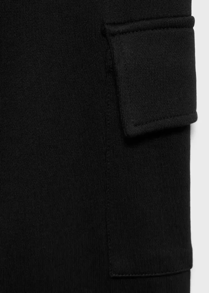 Bawełniane spodnie dresowe typu cargo Bawełniane spodnie dresowe typu cargo