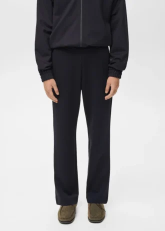 Bawełniane spodnie dresowe z elastyczną talią