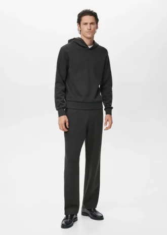 Bawełniane spodnie dresowe z elastyczną talią