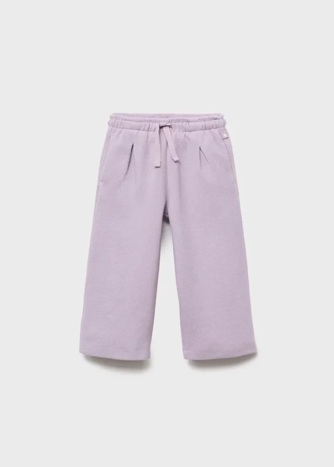 Bawełniane spodnie dresowe ze sznurkiem Bawełniane spodnie dresowe ze sznurkiem