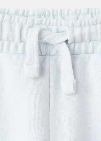 Bawełniane spodnie dresowe ze sznurkiem