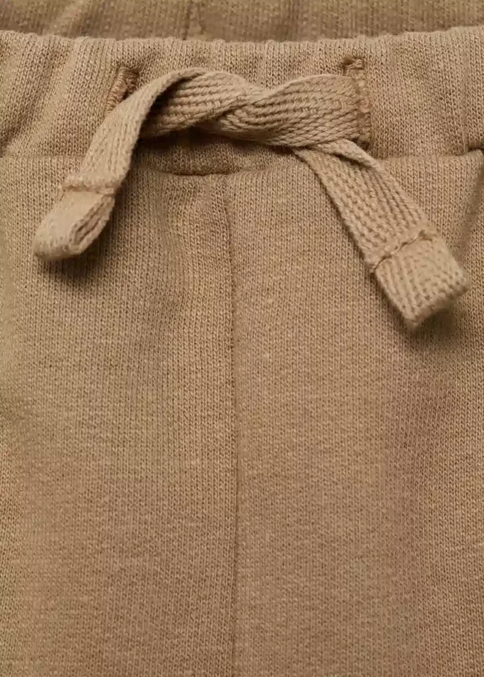 Bawełniane spodnie dresowe ze sznurkiem Bawełniane spodnie dresowe ze sznurkiem