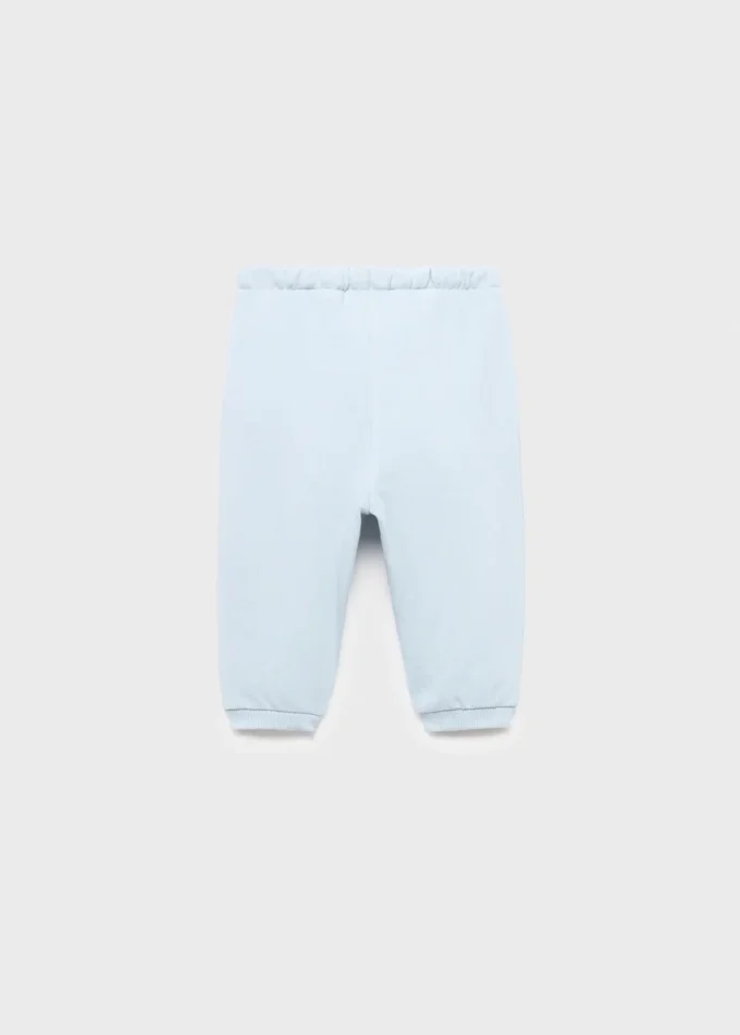 Bawełniane spodnie dresowe ze sznurkiem Bawełniane spodnie dresowe ze sznurkiem