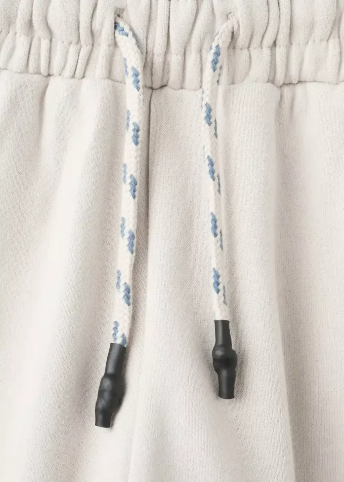 Bawełniane spodnie dresowe ze sznurkiem Bawełniane spodnie dresowe ze sznurkiem