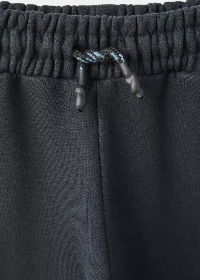 Bawełniane spodnie dresowe ze sznurkiem Bawełniane spodnie dresowe ze sznurkiem