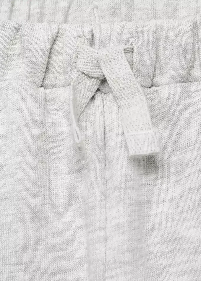 Bawełniane spodnie dresowe ze sznurkiem Bawełniane spodnie dresowe ze sznurkiem