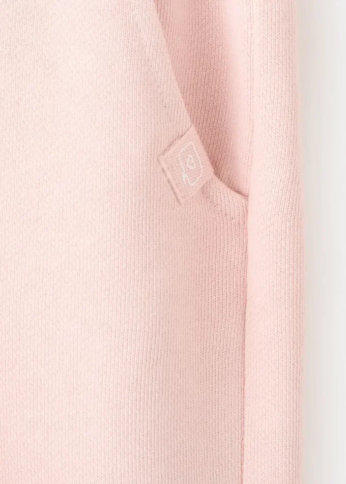 Bawełniane spodnie dresowe ze sznurkiem