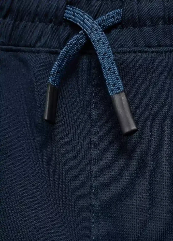 Bawełniane spodnie dresowe ze sznurkiem Bawełniane spodnie dresowe ze sznurkiem