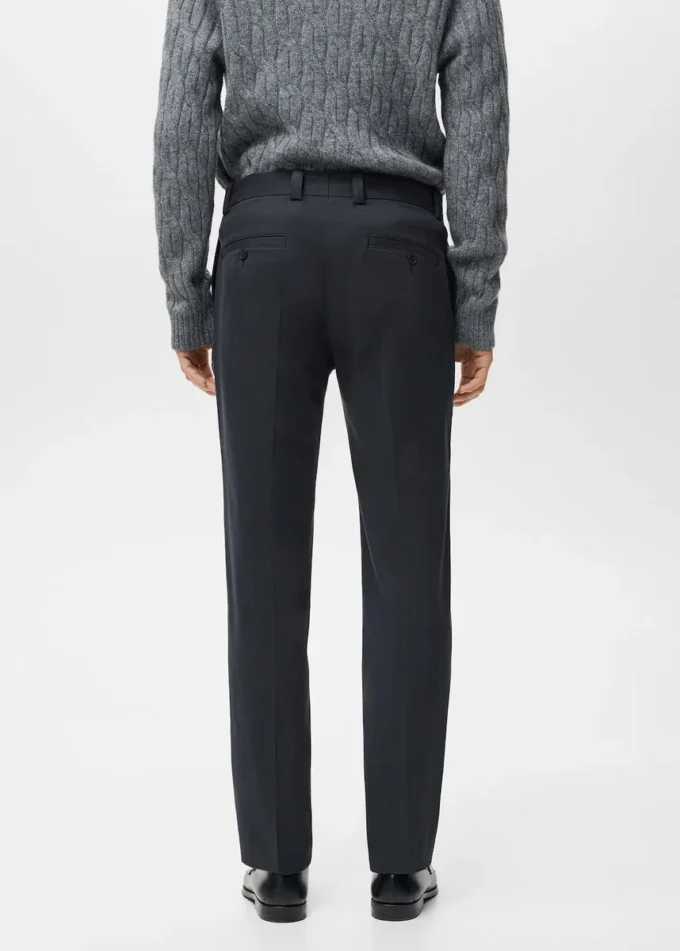 Bawełniane spodnie o regularnym kroju Bawełniane spodnie o regularnym kroju