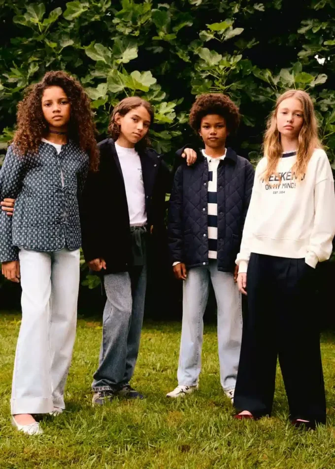 Bawełniane spodnie typu culotte Bawełniane spodnie typu culotte