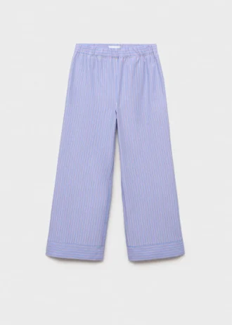 Bawełniane spodnie w paski