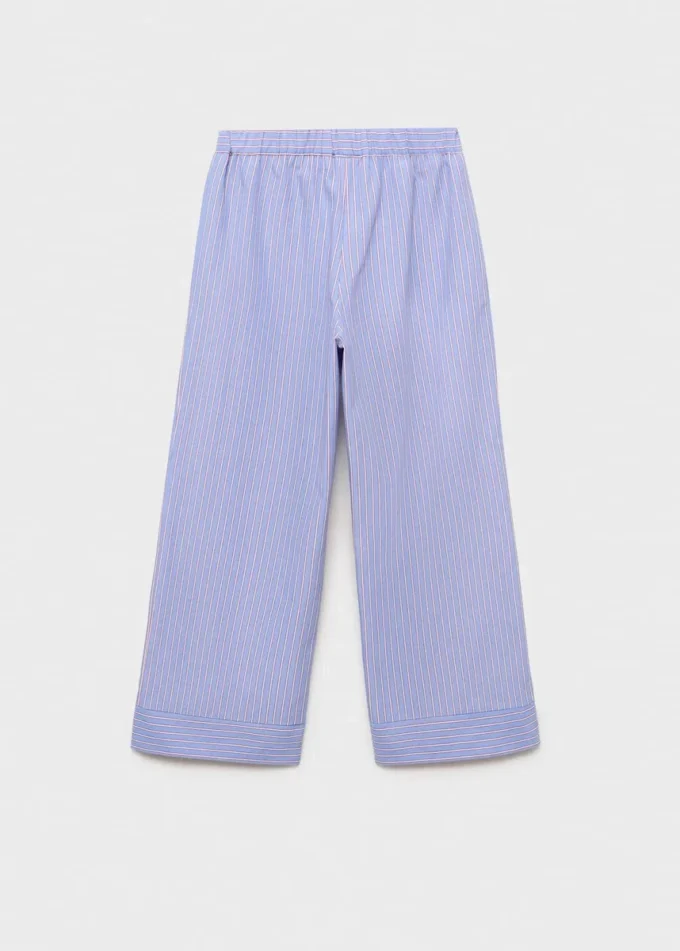 Bawełniane spodnie w paski Bawełniane spodnie w paski