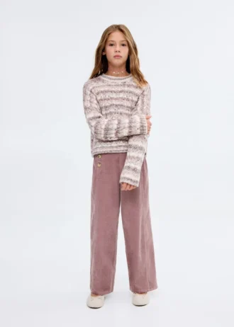 Bawełniane spodnie z sztruksu