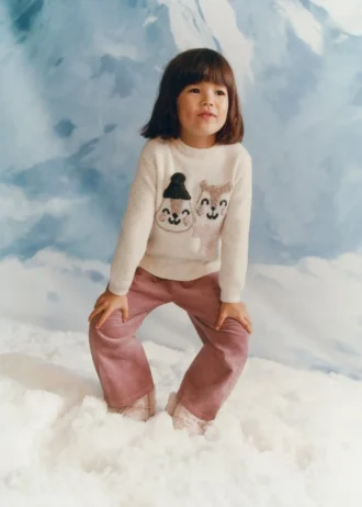 Bawełniane spodnie z sztruksu