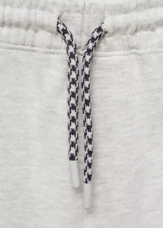 Bawełniane szorty ze sznurkiem