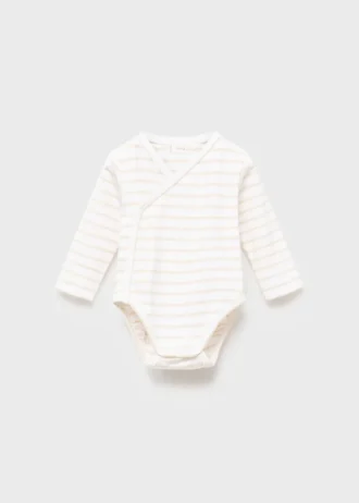 Bawełniany body w paski