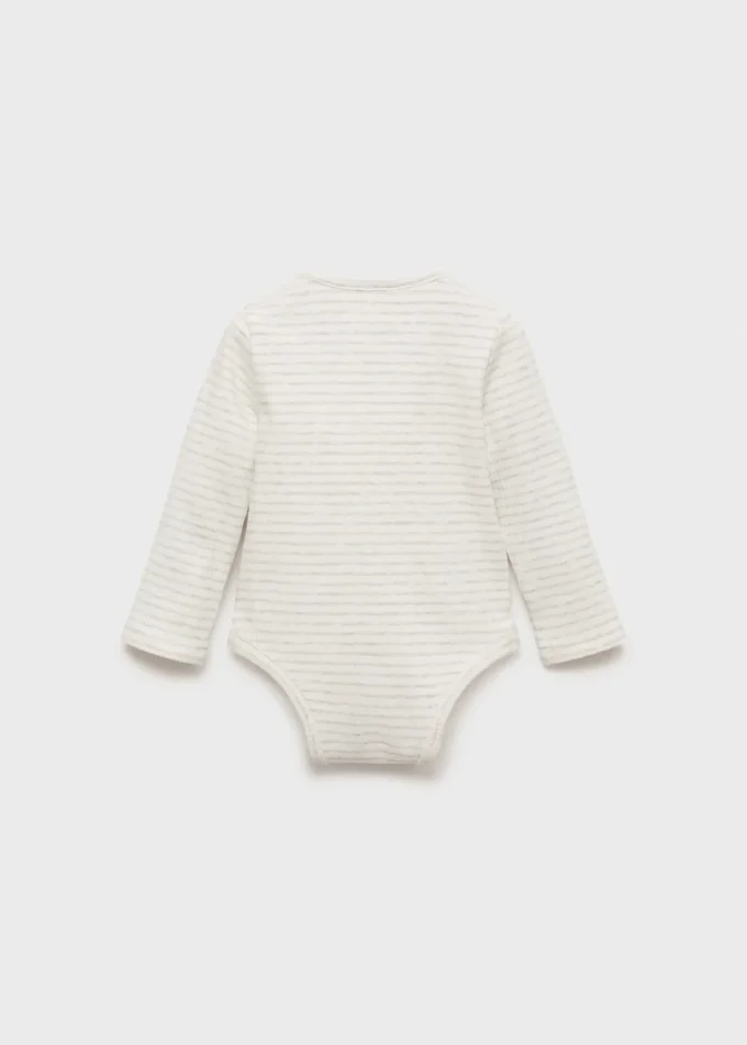 Bawełniany body w paski Bawełniany body w paski