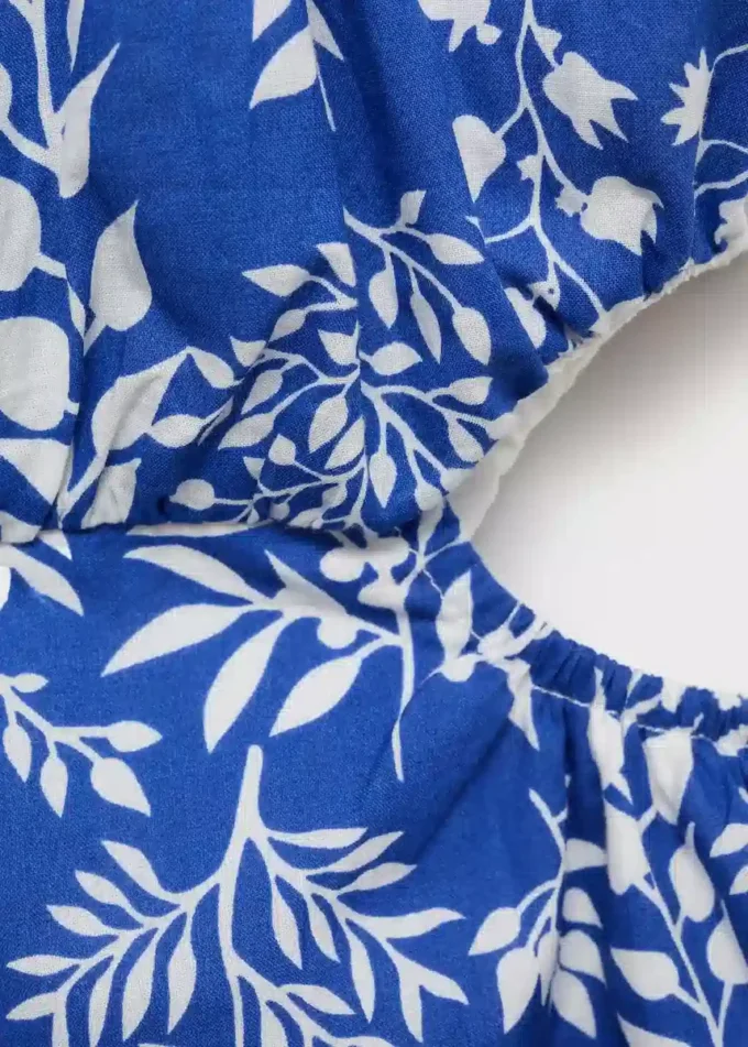 Bawełniany kombinezon z nadrukiem Bawełniany kombinezon z nadrukiem