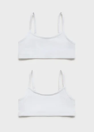 Bawełniany stanik bandeau