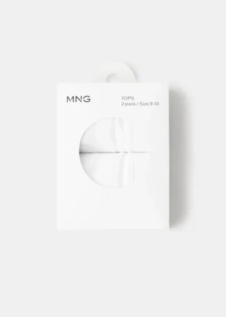 Bawełniany stanik bandeau