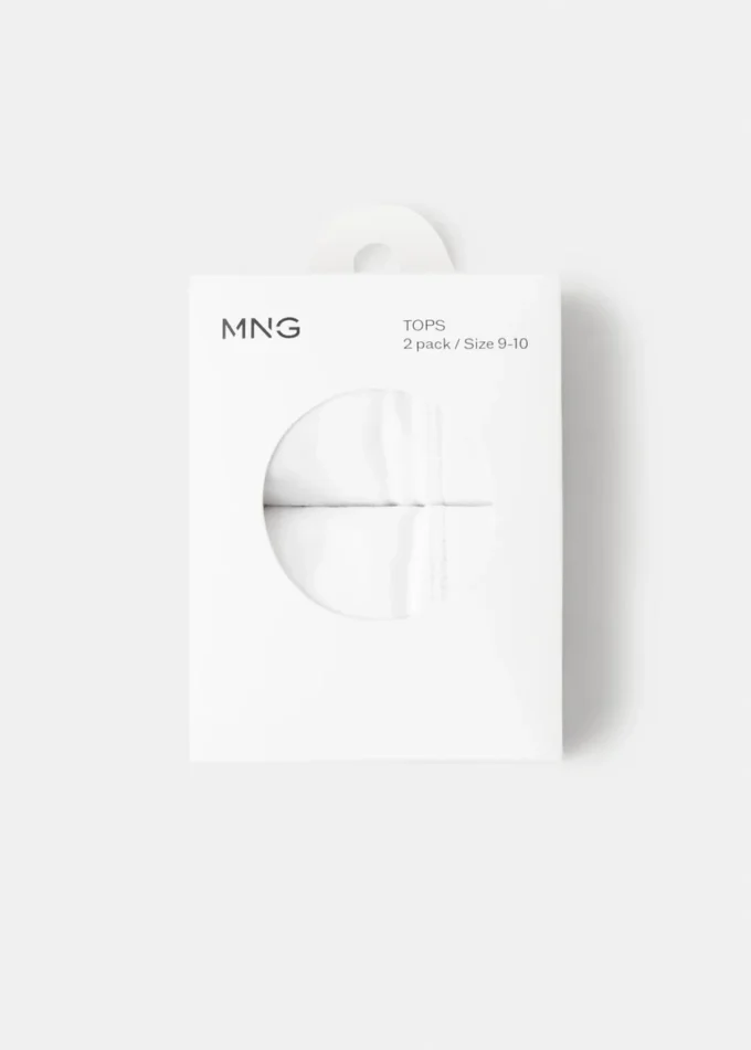 Bawełniany stanik bandeau Bawełniany stanik bandeau