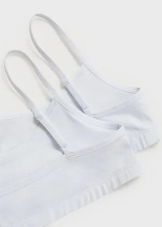 Bawełniany stanik bandeau