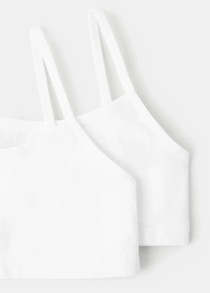 Bawełniany stanik bandeau Bawełniany stanik bandeau
