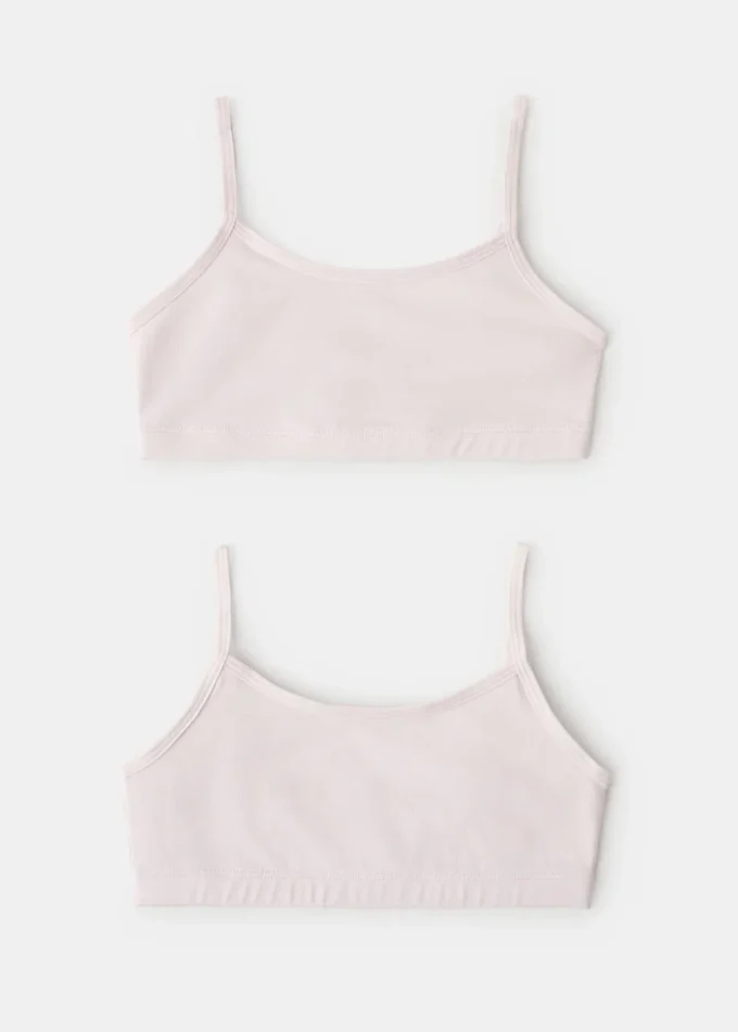 Bawełniany stanik bandeau Bawełniany stanik bandeau