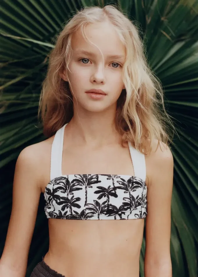 Bikini z nadrukiem palm Bikini z nadrukiem palm