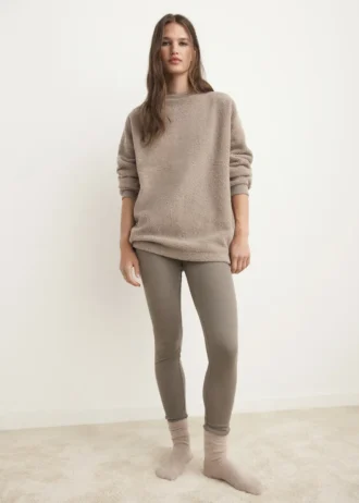 Bluza piżamowa z owczej skóry