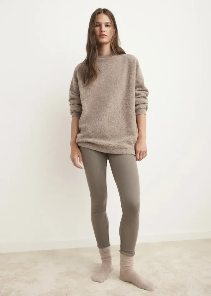 Bluza piżamowa z owczej skóry Bluza piżamowa z owczej skóry