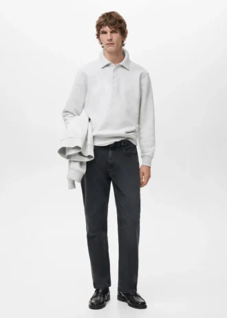 Bluza polo o regularnym kroju